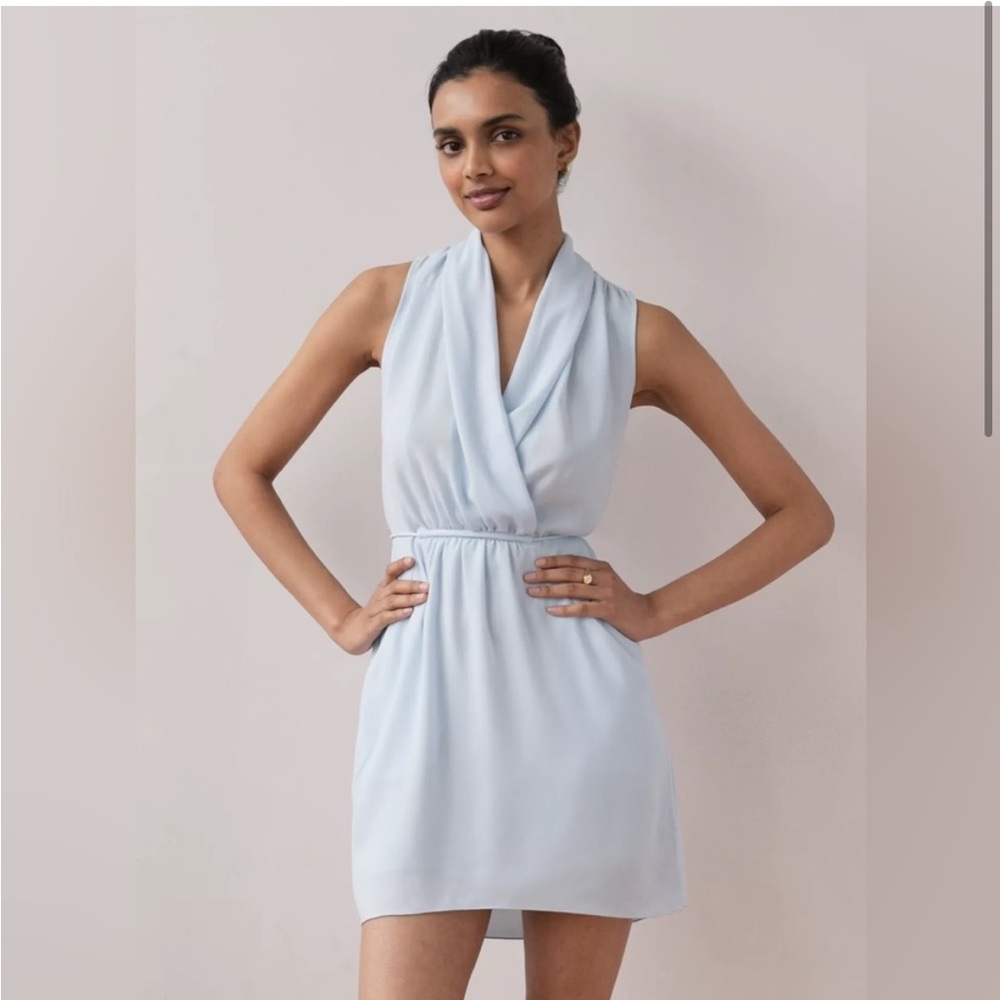 NWT Wilfred Sabine Mini Dress | XXS | Sage Stone